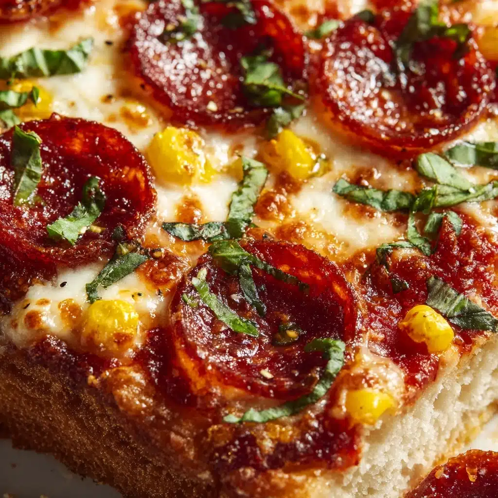 Hot Honey Garlic Flatbread Pizzas Recipe - Recipe Image