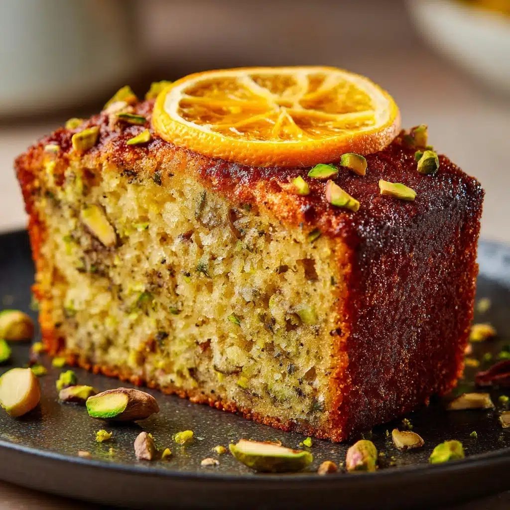 Flourless Orange, Pistachio, and Almond Cake Recipe - Recipe Image