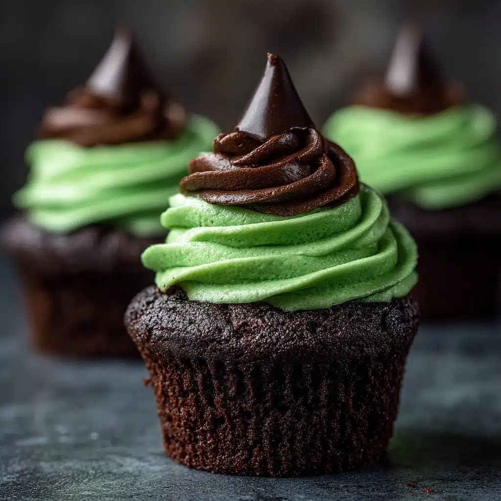 Halloween Witch Hat Cupcakes Recipe - Recipe Image