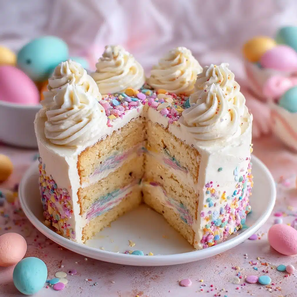 Swirled Easter Cake Recipe - Recipe Image