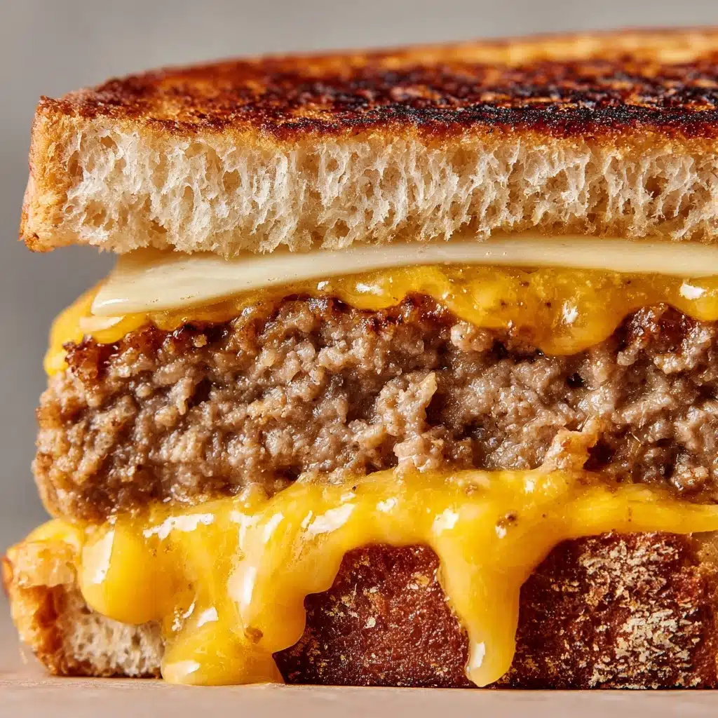 Meatloaf Grilled Cheese Melt Recipe - Recipe Image