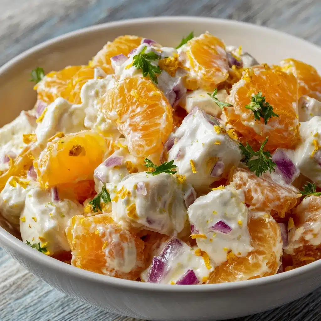 Orange Dreamsicle Salad: A Nostalgic Delight Recipe - Recipe Image