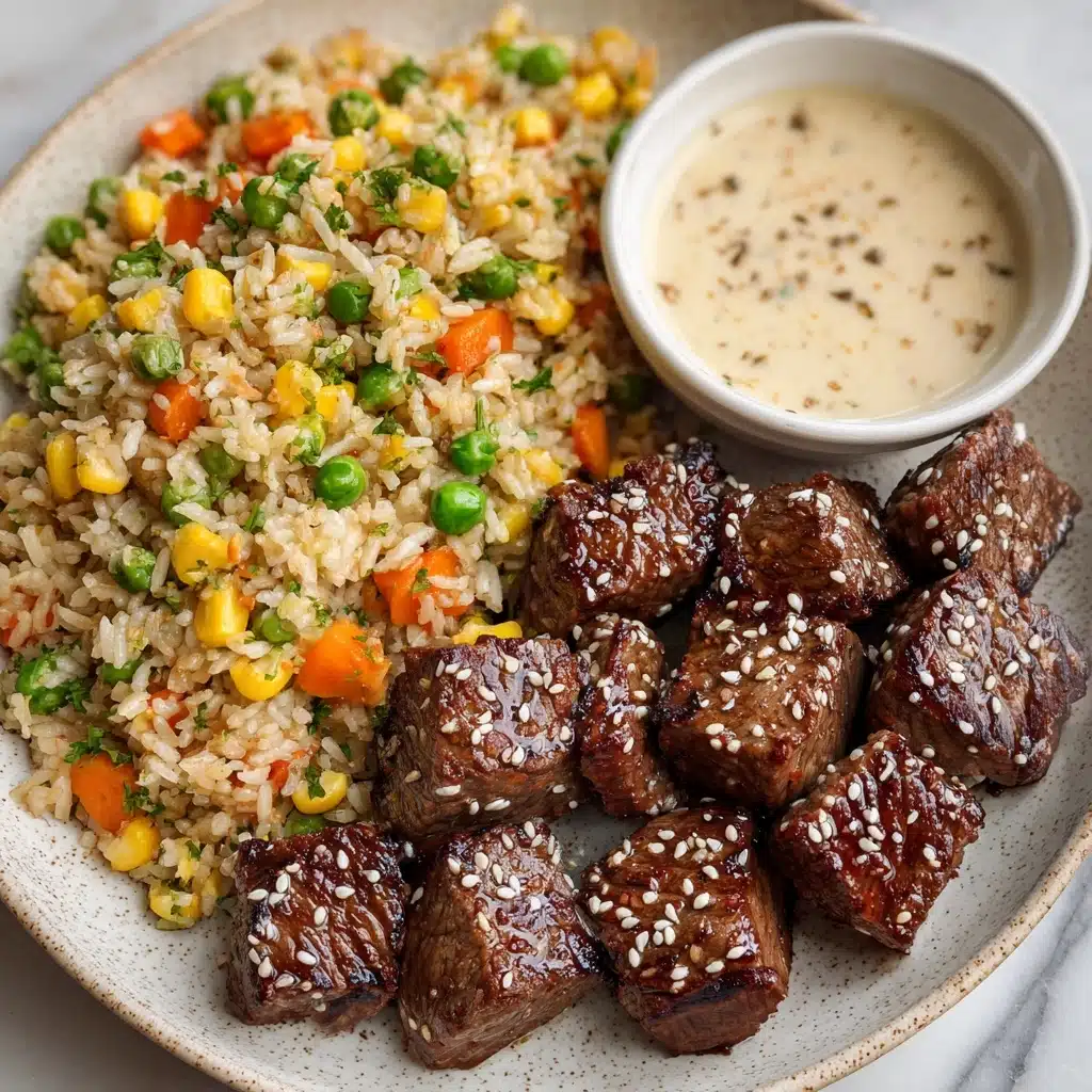 Easy Hibachi Steak with Fried Rice Recipe - Recipe Image