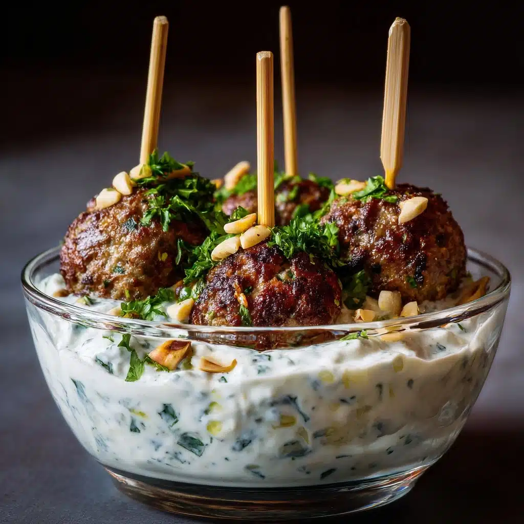 Greek-Inspired Meatball Recipe - Recipe Image