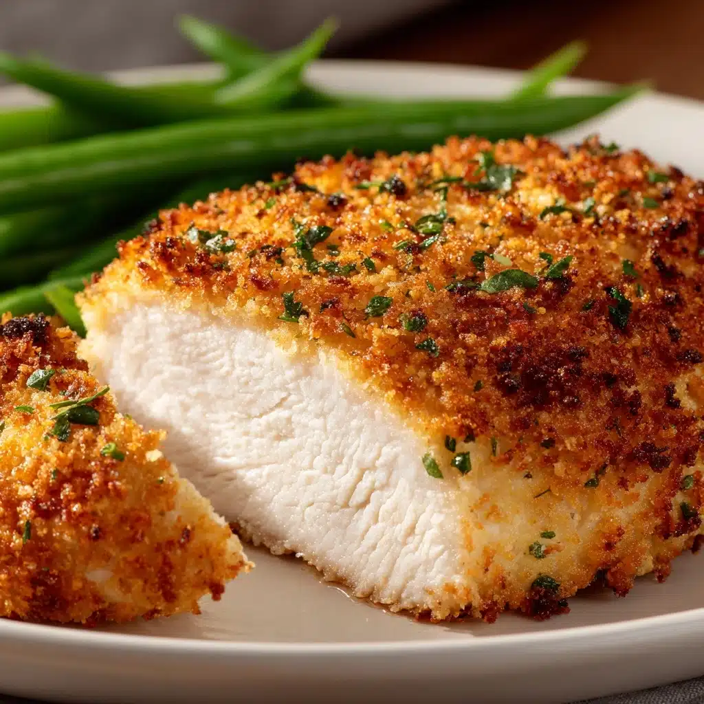 Air Fryer Parmesan Crusted Chicken Recipe - Recipe Image