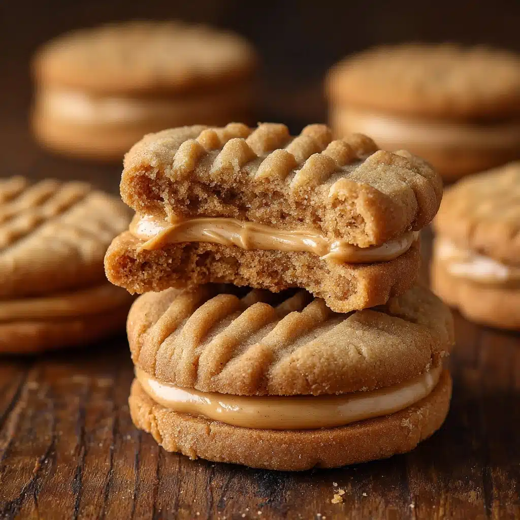 Peanut Butter Sandwich Cookies Recipe - Recipe Image