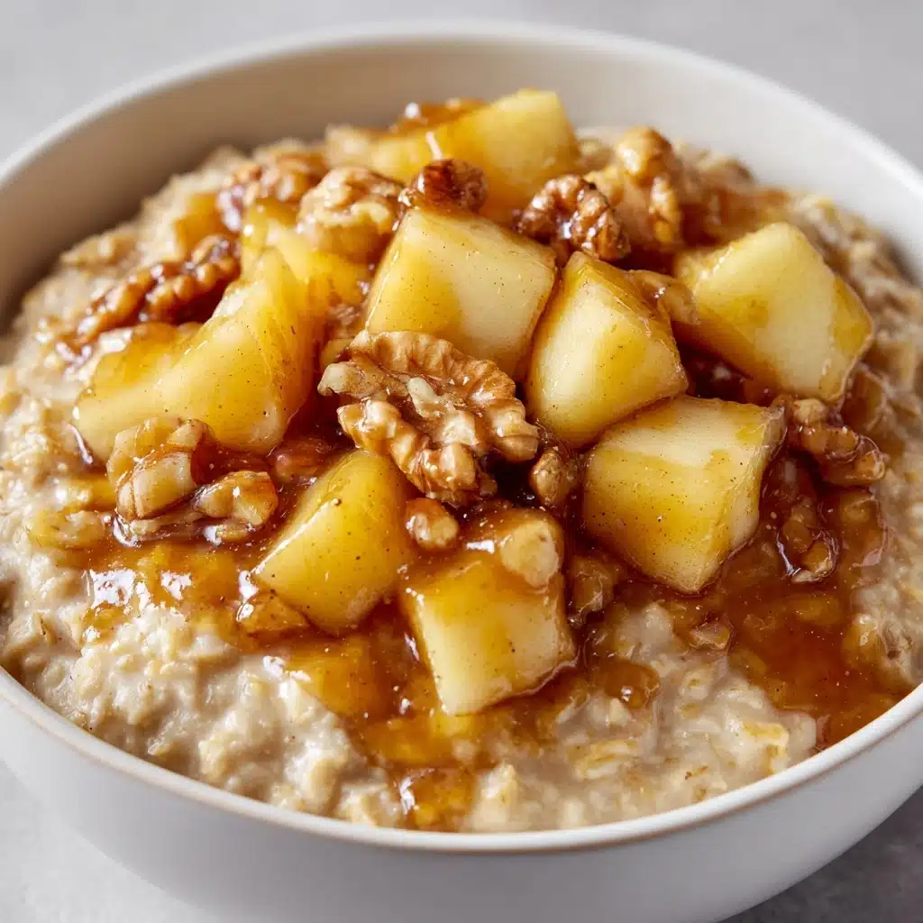 One Pot Apple Cinnamon Oatmeal Recipe - Recipe Image