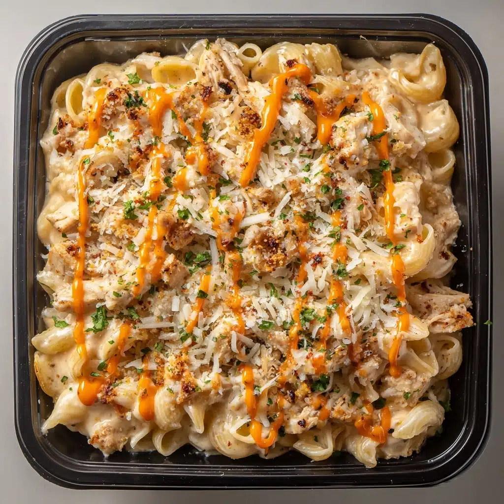 Smoked Buffalo Chicken Pasta Recipe - Recipe Image