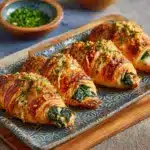 Spinach and Feta Puff Pastry Twists Recipe