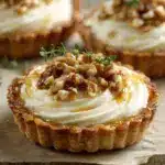 Goat Cheese and Walnut Tarts Recipe