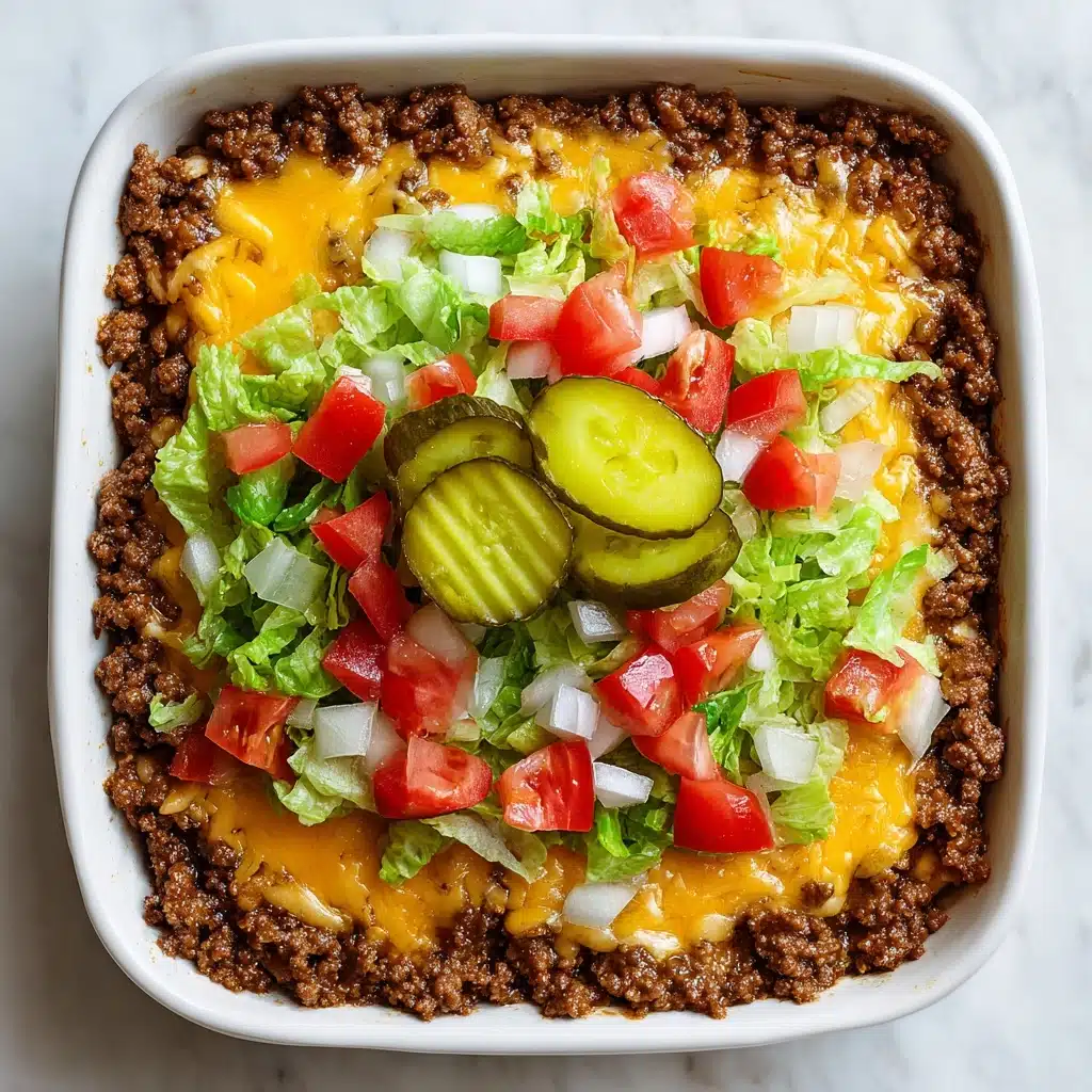 Big Mac Casserole Recipe