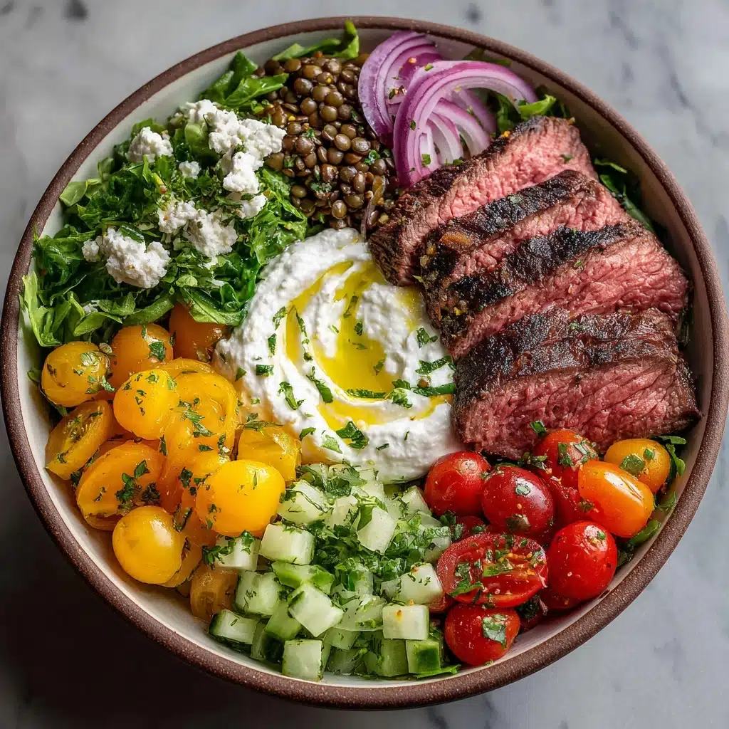 Mediterranean Steak Bowls Recipe