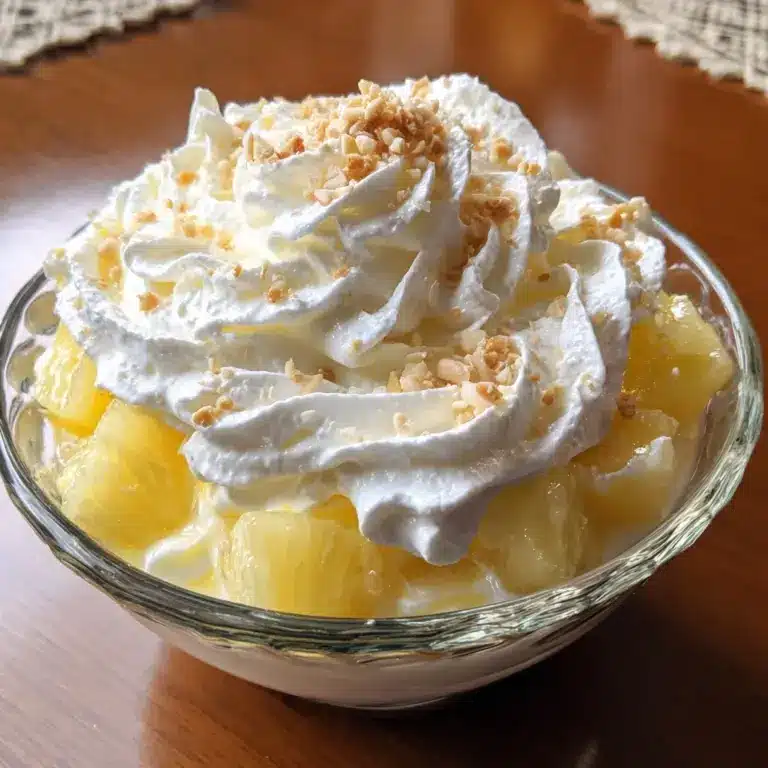 Hawaiian Pineapple Coconut Fluff Recipe