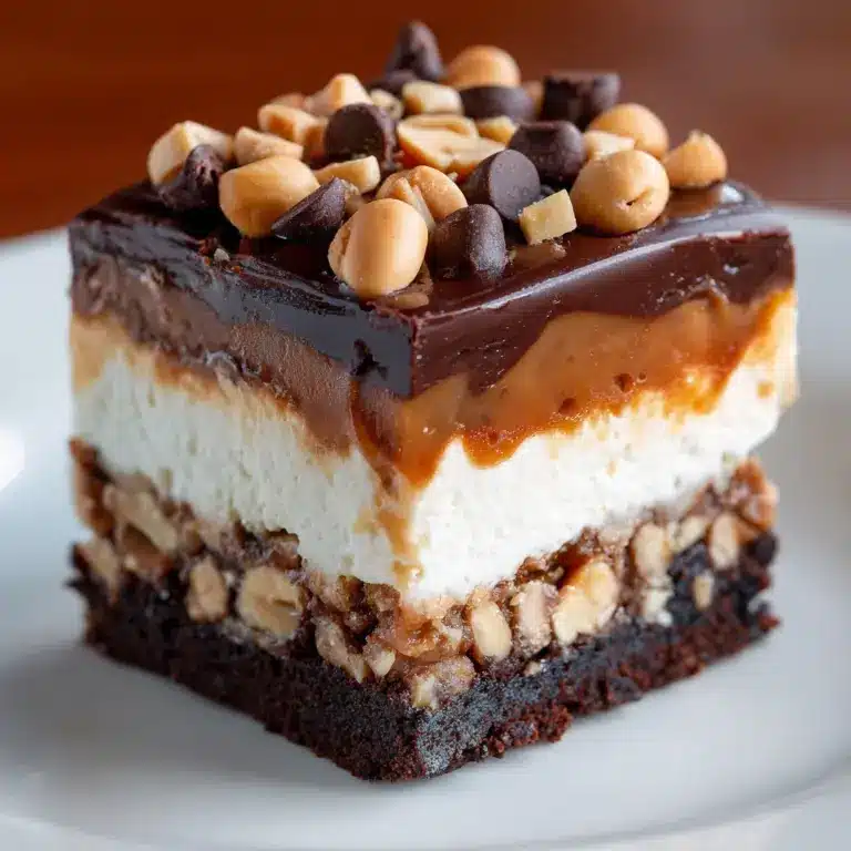 Chocolate Peanut Butter Lasagna Recipe