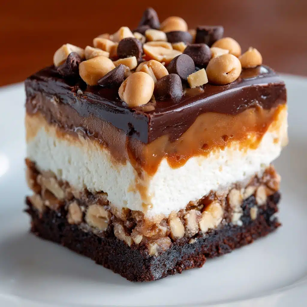 Chocolate Peanut Butter Lasagna Recipe - Recipe Image