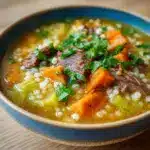 Hearty Beef and Barley Soup Recipe