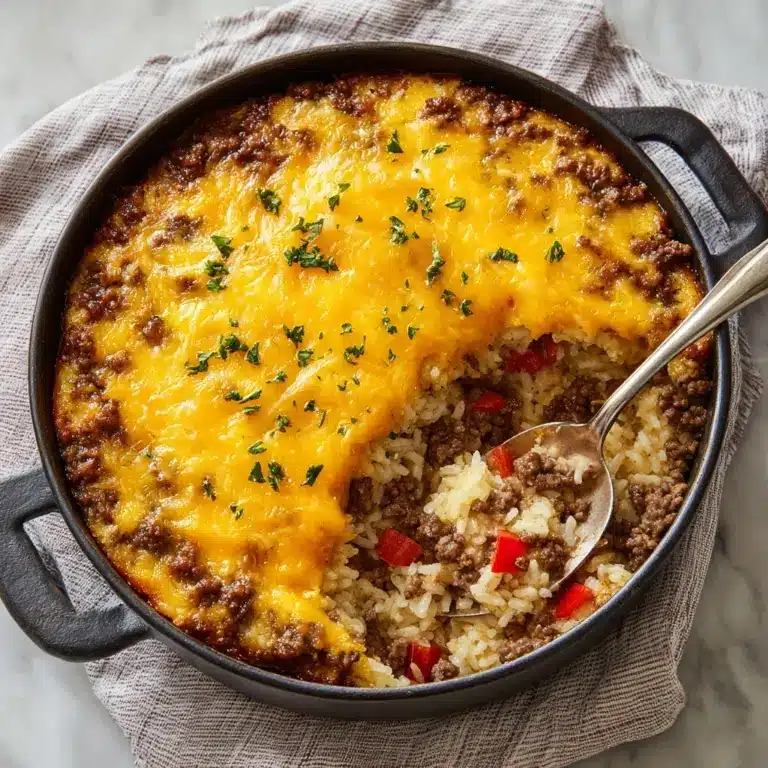 Cheesy Taco Rice Recipe