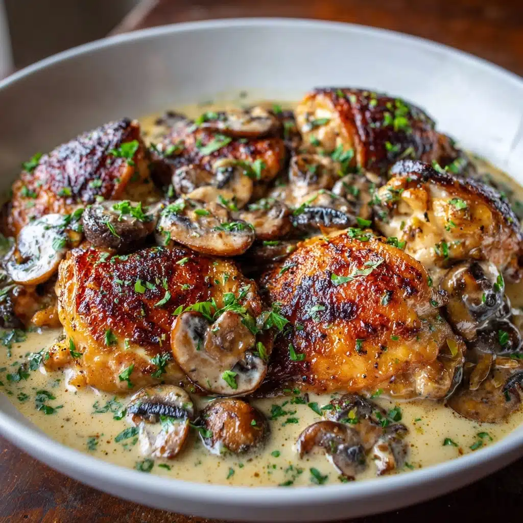 Baked Legs with Cream of Mushroom Recipe - Recipe Image
