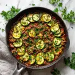 Ground Turkey and Zucchini Skillet Recipe
