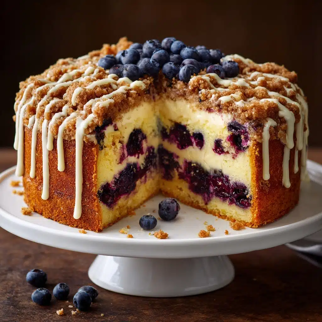 Brown Sugar Blueberry Coffee Cake Recipe