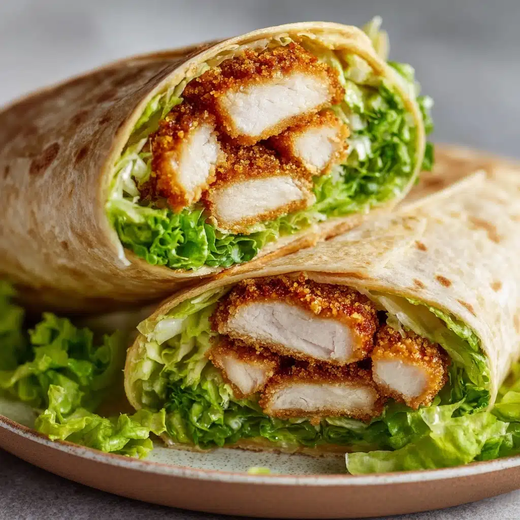 Chicken Caesar Wrap Recipe - Recipe Image