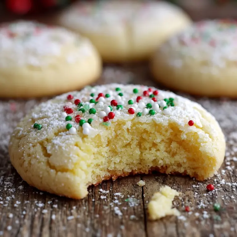 Christmas Gooey Butter Cookies Recipe