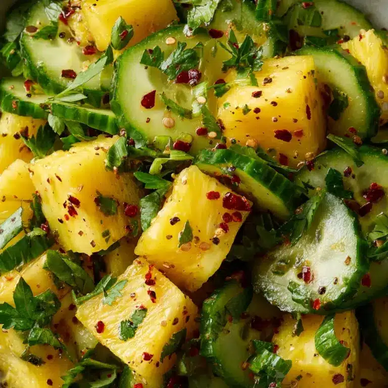 Pineapple Cucumber Salad Recipe