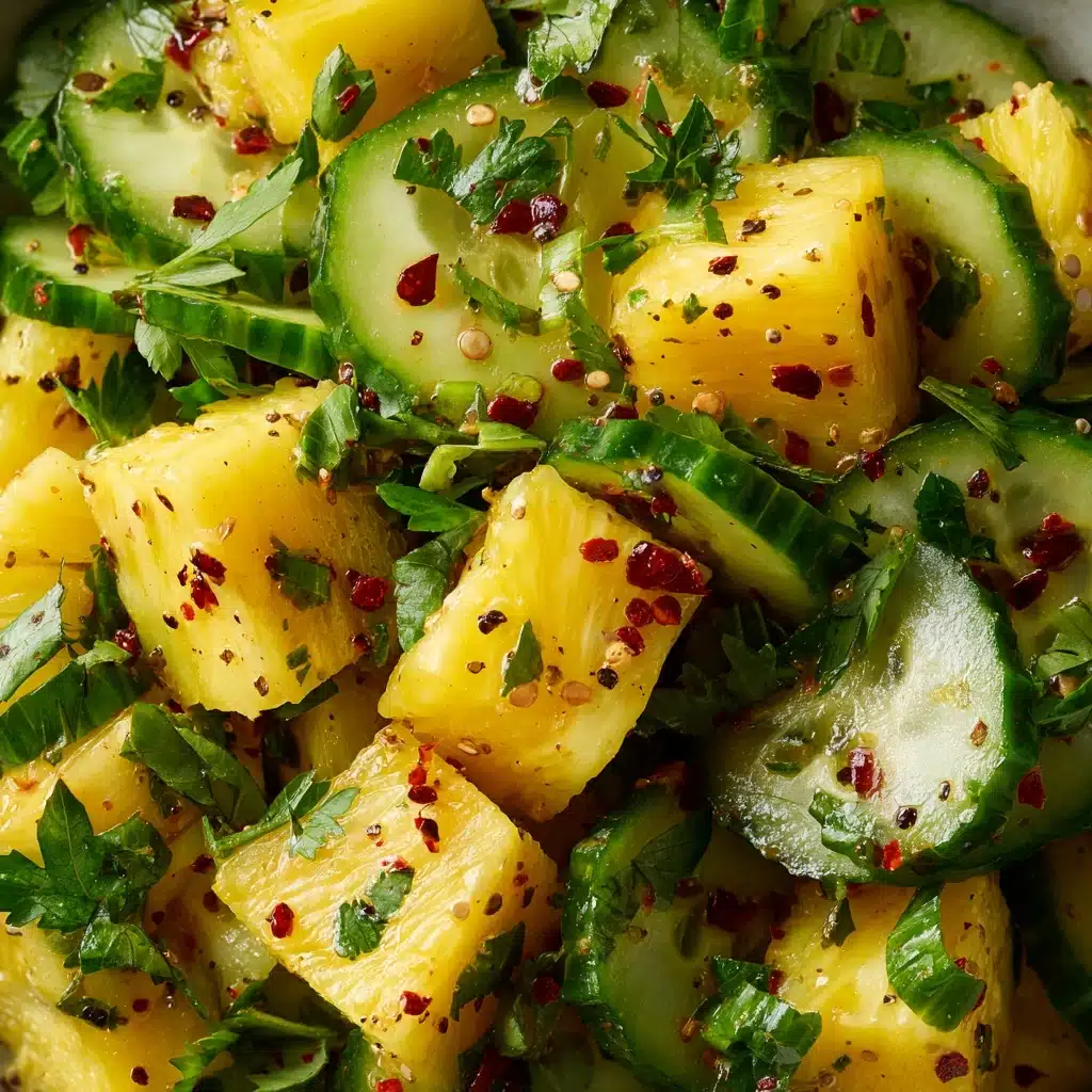 Pineapple Cucumber Salad Recipe