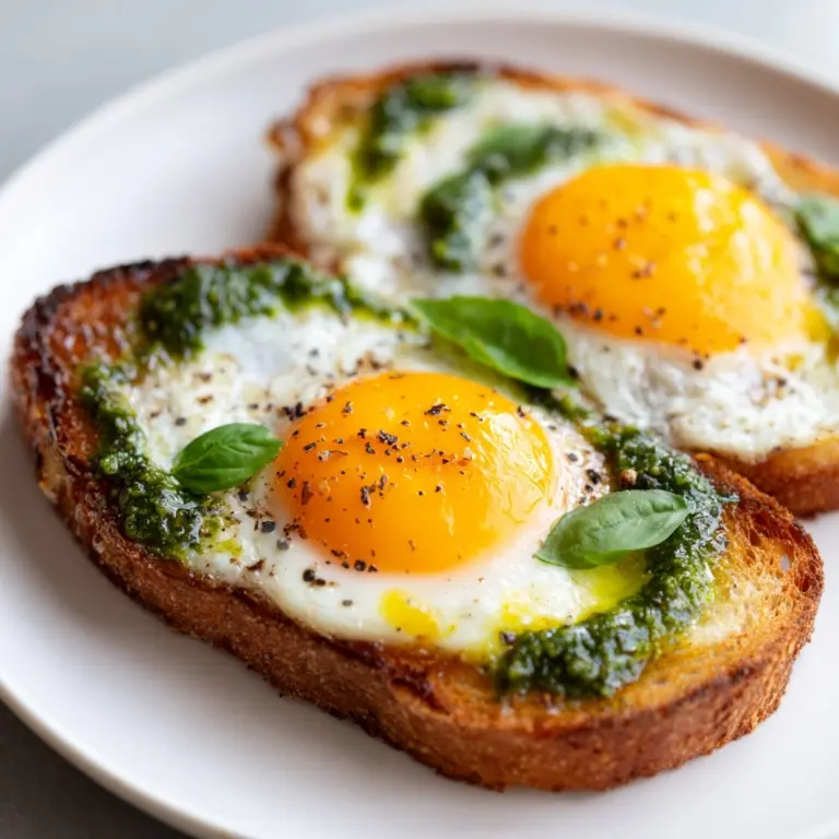 Pesto Eggs: A Flavorful Twist on a Breakfast Classic Recipe