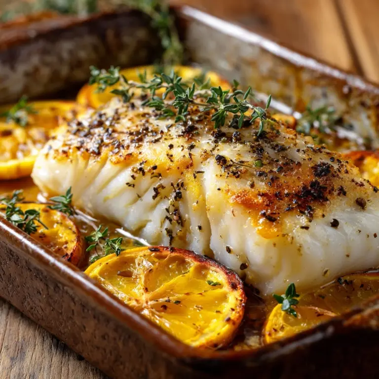 Mediterranean Herb and Lemon Baked Branzino Recipe