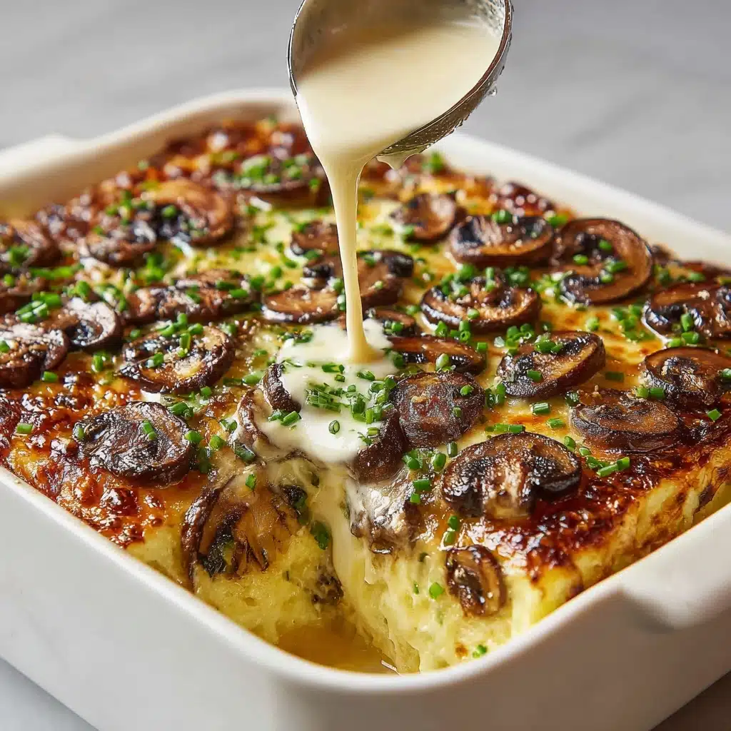 Chicken and Mushroom Gratin Recipe - Recipe Image