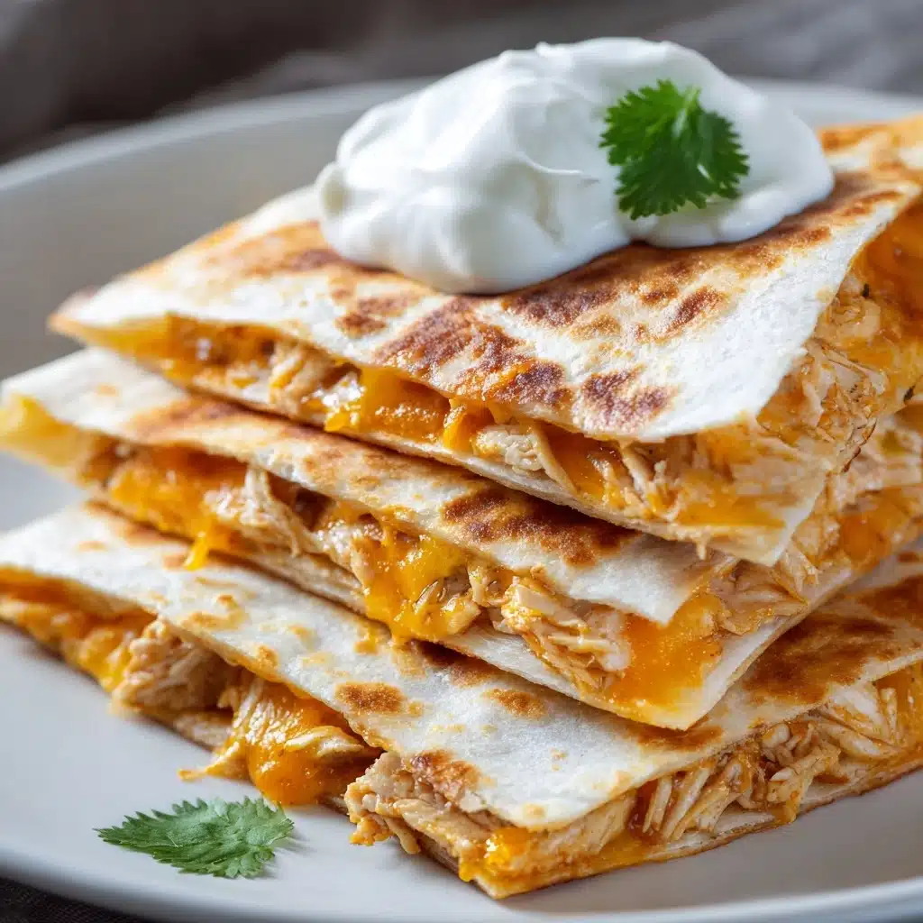 Taco Bell Chicken Quesadilla Recipe - Recipe Image