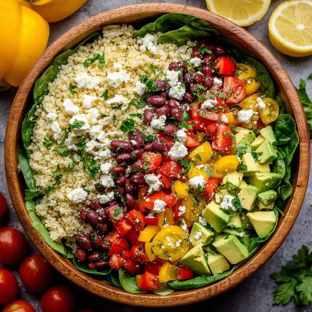 Mediterranean Quinoa Salad with Feta Recipe - Recipe Image