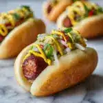 Loaded Scandi Hot Dogs Recipe