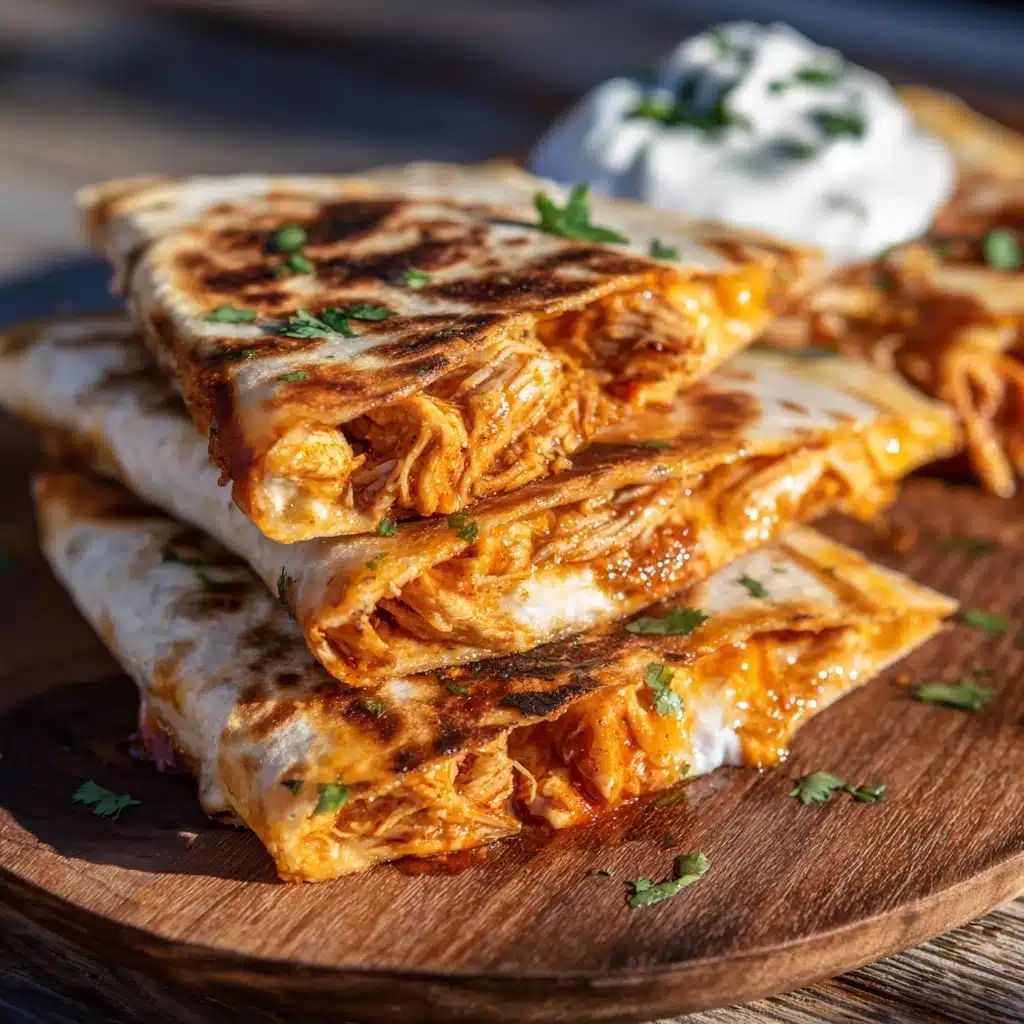 Buffalo Chicken Quesadillas Recipe - Recipe Image