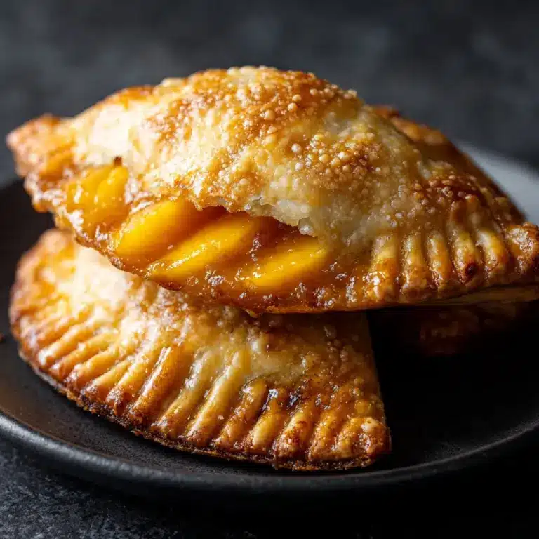 Fried Peach or Apple Pies Recipe