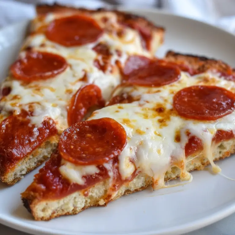Pepperoni Naan Pizza Recipe