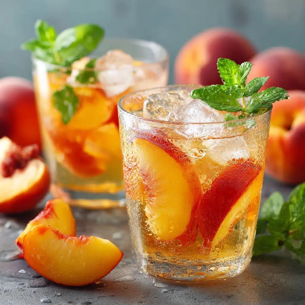 Refreshing Peach Lemonade Recipe - Recipe Image