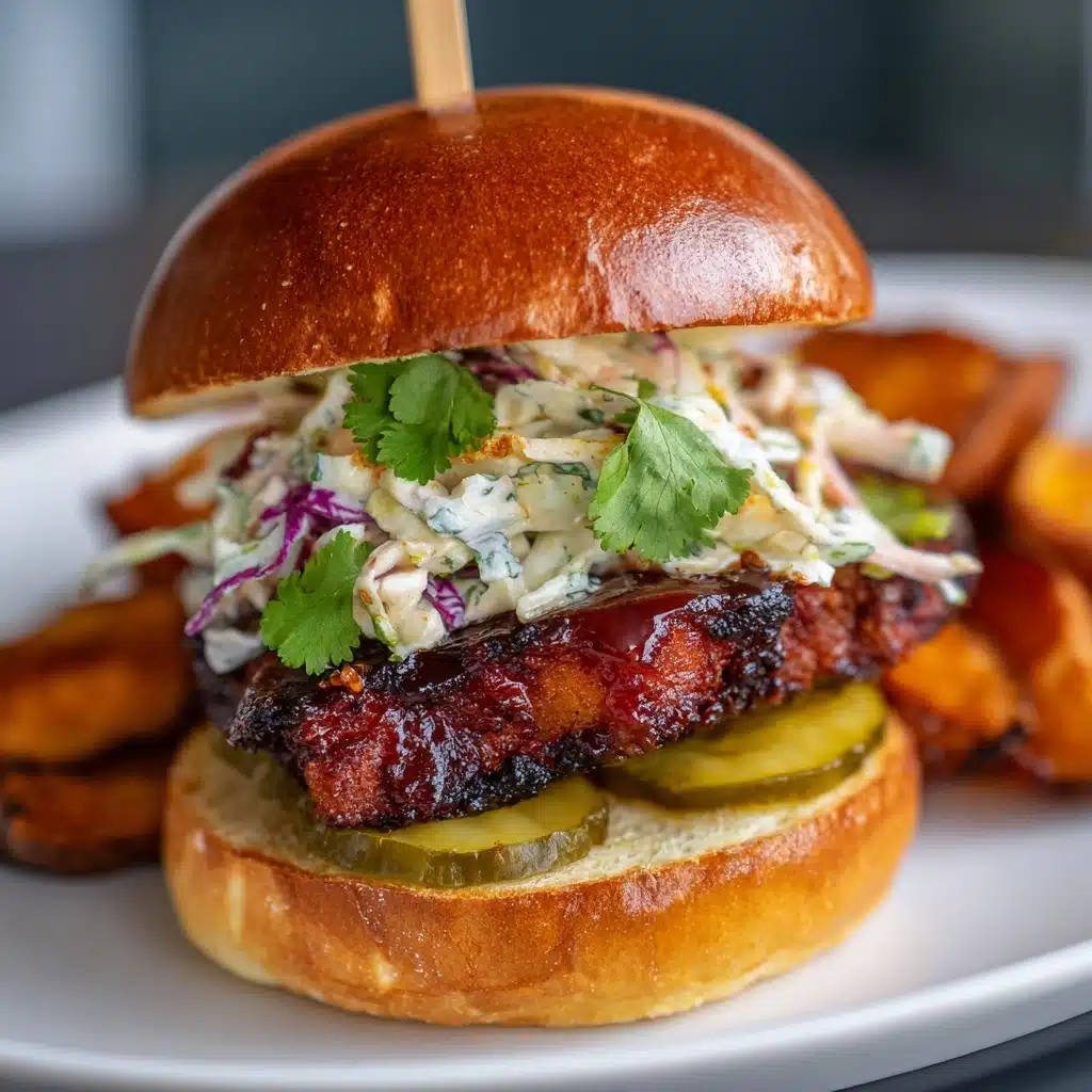 Honey Chipotle Fried Chicken Sandwich Recipe - Recipe Image