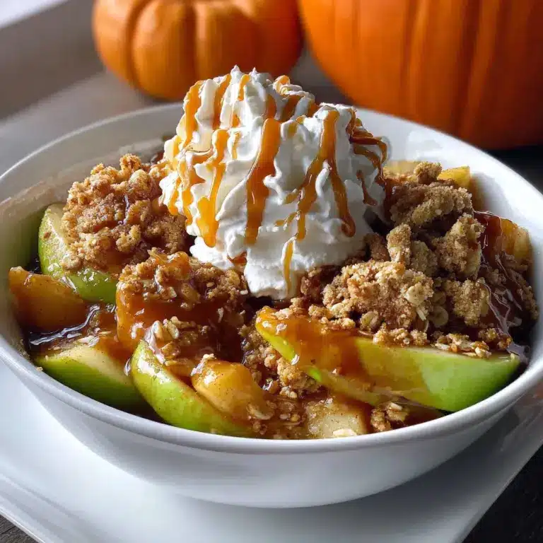 Pumpkin Spice Apple Crisp Recipe