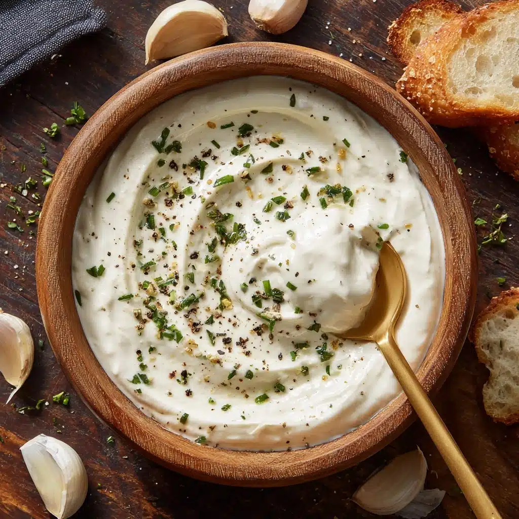 Irresistible Garlic Sauce for Pizza Recipe - Recipe Image