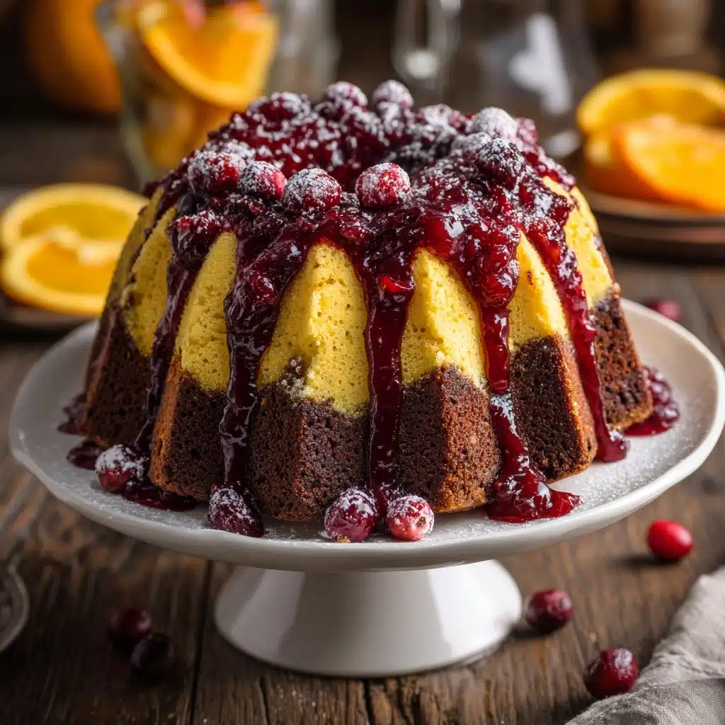 Cranberry Orange Bundt Cake Recipe - Recipe Image