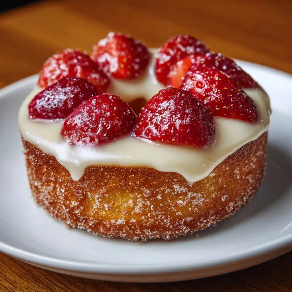 Strawberry Vanilla Bean Cronut Recipe
