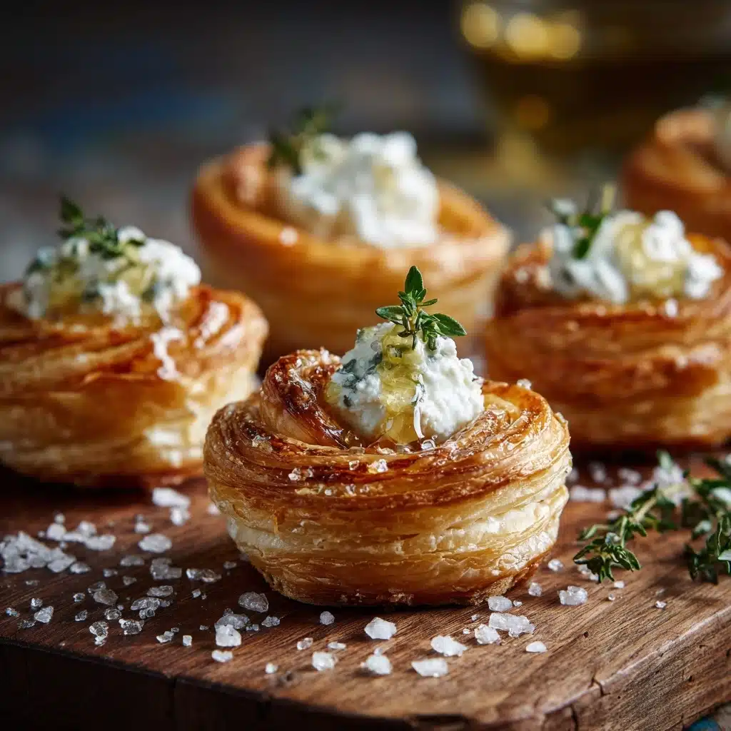 Goat Cheese and Honey Bites Recipe - Recipe Image