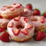 Strawberry Buttermilk Doughnuts Recipe