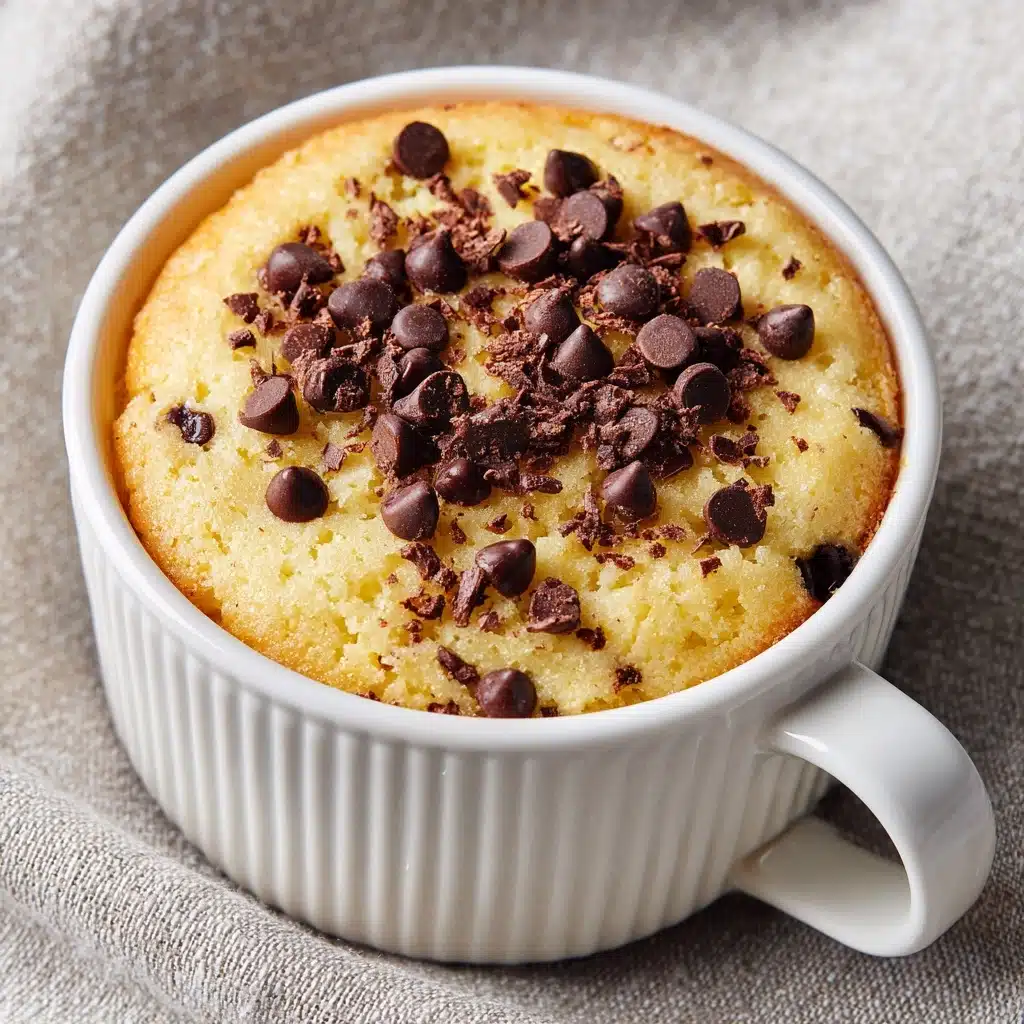 Chocolate Chip Mug Cake Recipe - Recipe Image