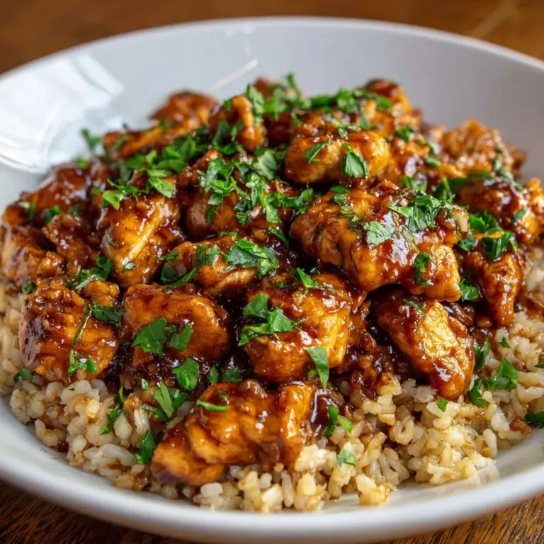 Honey BBQ Chicken Rice: Ultimate Comfort Meal Recipe