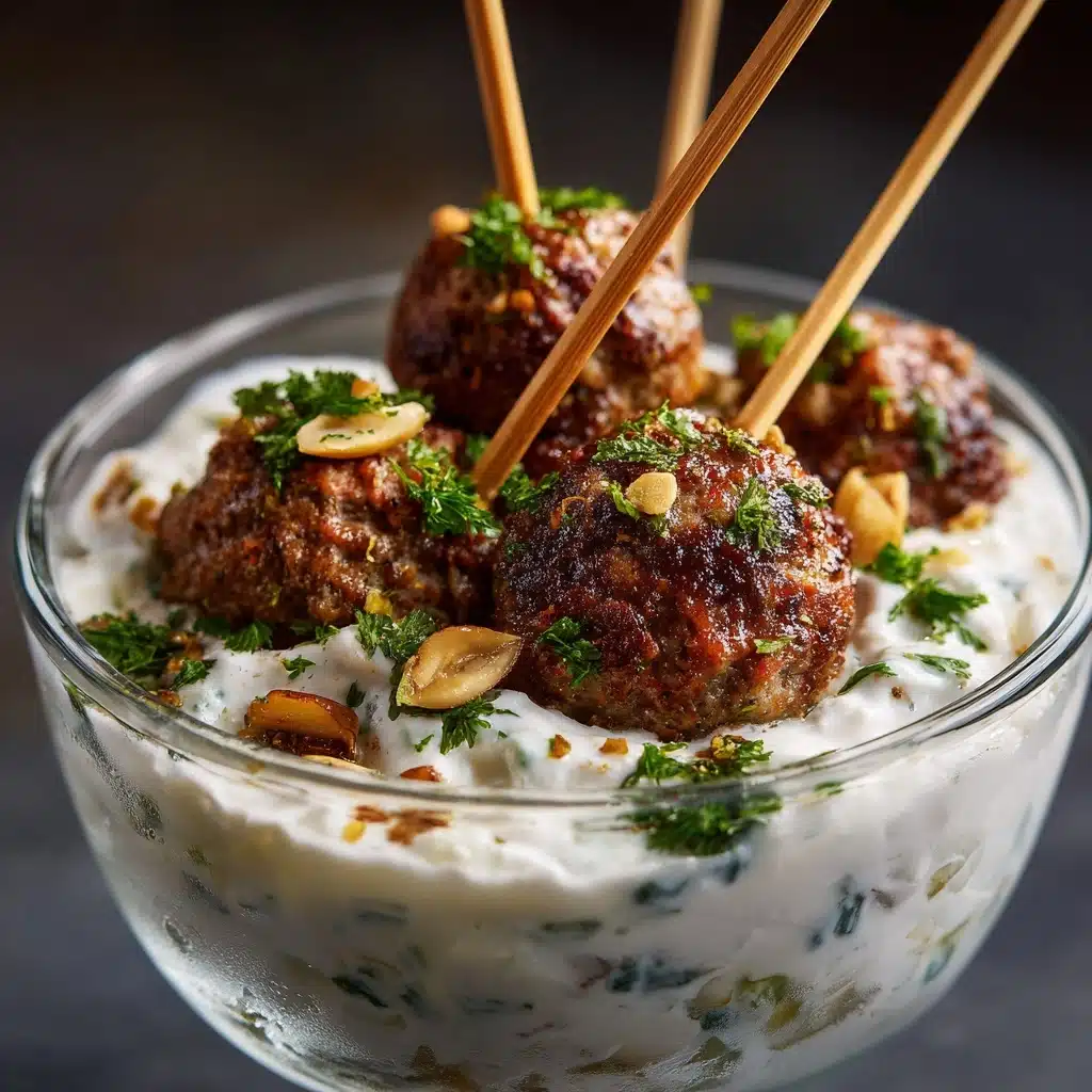 Greek-Inspired Meatball Recipe - Recipe Image