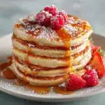 Fluffy Japanese Soufflé Pancakes Recipe
