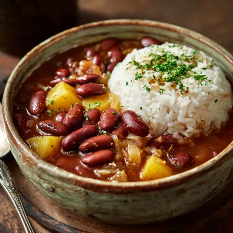 Louisiana Red Beans and Rice Recipe